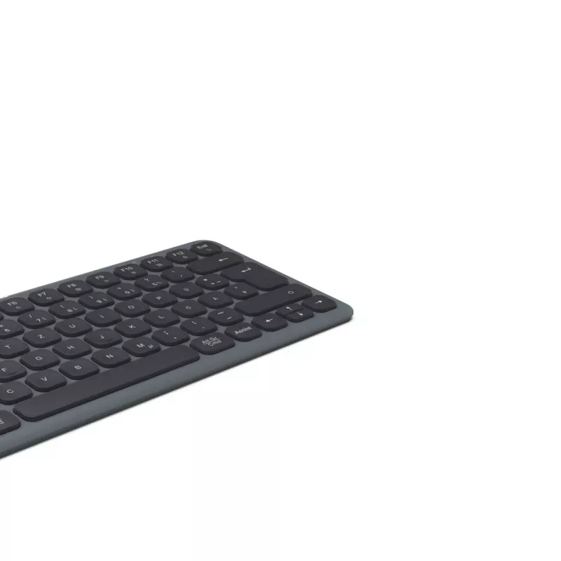 Hama WK-500 Multi-Device-Tastatur, kompakt, kabellos Funk + Bluetooth, QWERTZ, Schwarz