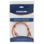 Intellinet 511308 Glasfaser-Patchkabel, SC/SC Multimode, 62,5/125 µm, 3 m, Orange