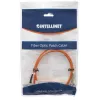 Intellinet 470391 Glasfaser-Patchkabel, OM2, LC/SC Duplex Multimode, 50/125 µm, 5 m, orange