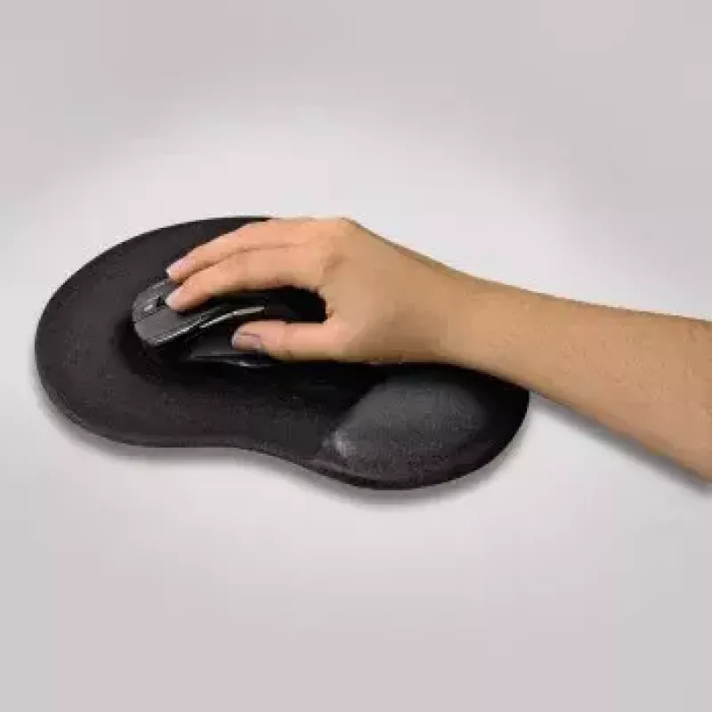Maus Pad Hama Ergonomic Schwarz