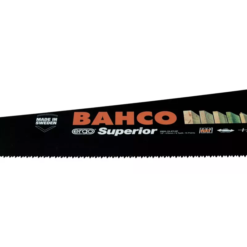 Bahco 2600-19-XT-HP Superior Fuchsschwanz, 475 mm, 9 Z/Zoll