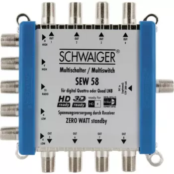 Satelliten-Multischalter Schwaiger SEW58 531