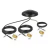 Navilock 12457 Multiband-GPS/LTE/UMTS/GSM-SMA-Dachmontage-Außenantenne mit Rundstrahlcharakteristik