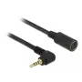Audiokabel Navilock 62881 0,52 m 2,5 mm Schwarz