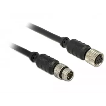 Serielles Kabel Navilock 62975 Schwarz 10 m M8