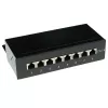 ACT FA6001 Aufputzdose geschirmt 8 Ports CAT6