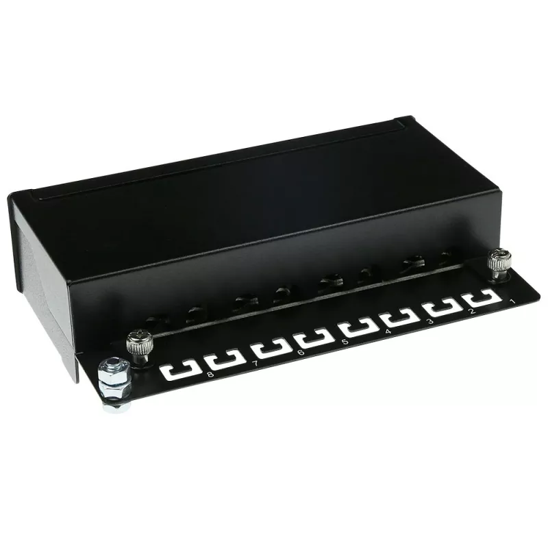 ACT FA6001 Aufputzdose geschirmt 8 Ports CAT6