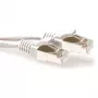 ACT Weiß 15 Meter LSZH SFTP CAT6A Patchkabel snagless mit RJ45-Steckern