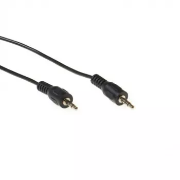ACT 1,50 Meter Audio-Verbindungskabel 1x 3,5 mm Klinkenstecker - 1x 3,5 mm Stereo-Klinkenstecker