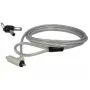 Kabelschloss Navilock 20653 Silber 1,8 m