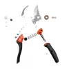 Bypass-Gartenschere Bahco PXR-M2 Schwarz Rot Edelstahl