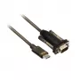 ACT AC6002 serielles Kabel DB-9, 1,5 m, schwarz