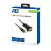ACT AC6002 serielles Kabel DB-9, 1,5 m, schwarz