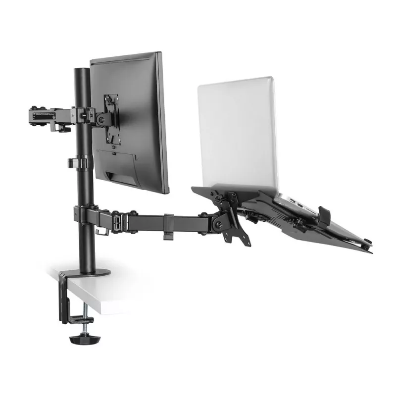 ACT AC8305 Notebook-Ständer und Monitorarm, 15,6 Zoll (39,6 cm), schwarz