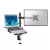 ACT AC8305 Notebook-Ständer und Monitorarm, 15,6 Zoll (39,6 cm), schwarz