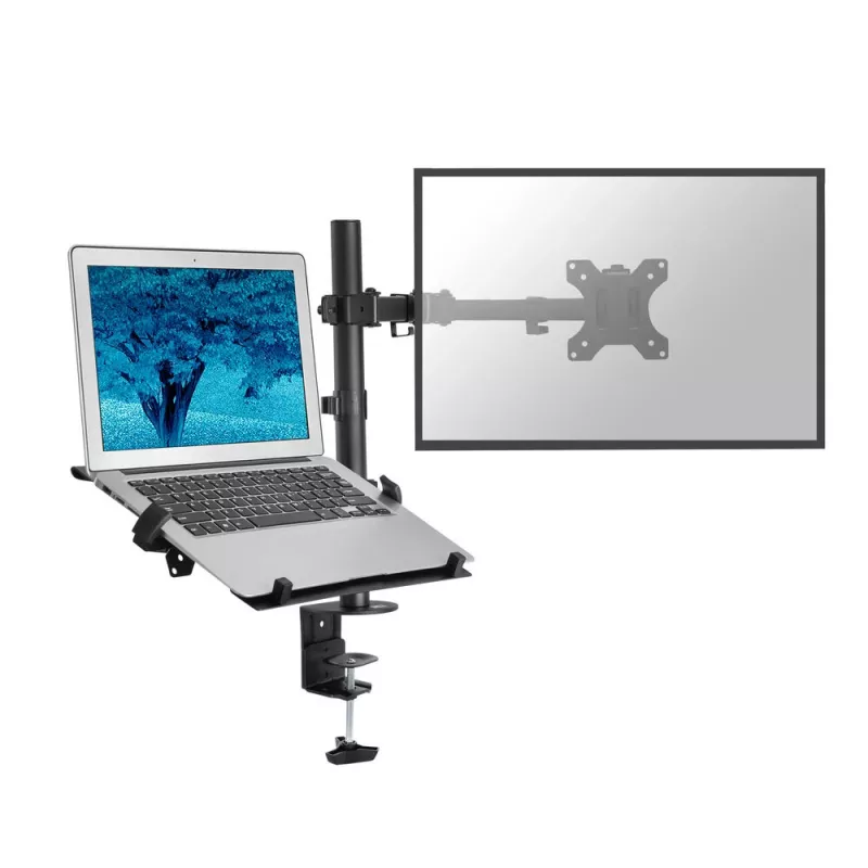 ACT AC8305 Notebook-Ständer und Monitorarm, 15,6 Zoll (39,6 cm), schwarz