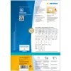 Selbstklebende Druckeretiketten HERMA 10736 Weiß 20x28,9 cm 80 Etiketten