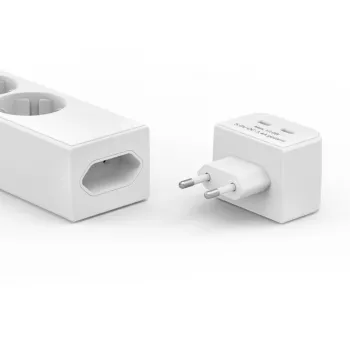 Hama 00223191 Steckdosenleiste, 5-fach, mit USB-C-Adapter