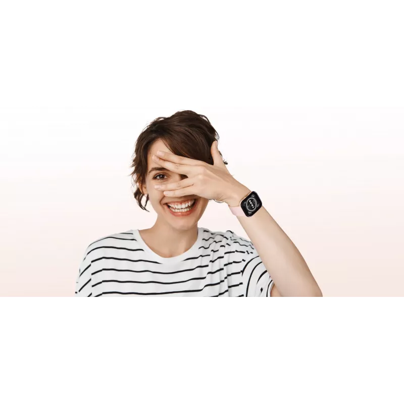 Amazfit Bip 5 4.85 cm (1.91 Zoll) TFT 45.9 mm Digital 320 x 380 Pixel Touchscreen Pink GPS (Satellit)