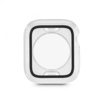 Hama 00210918 Smart-Gehäuse für Smartwatch, Schwarz, Transparent