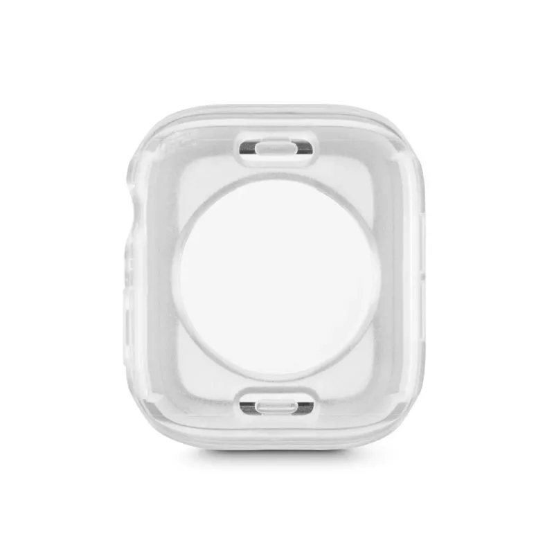 Hama 00210918 Smart-Gehäuse für Smartwatch, Schwarz, Transparent