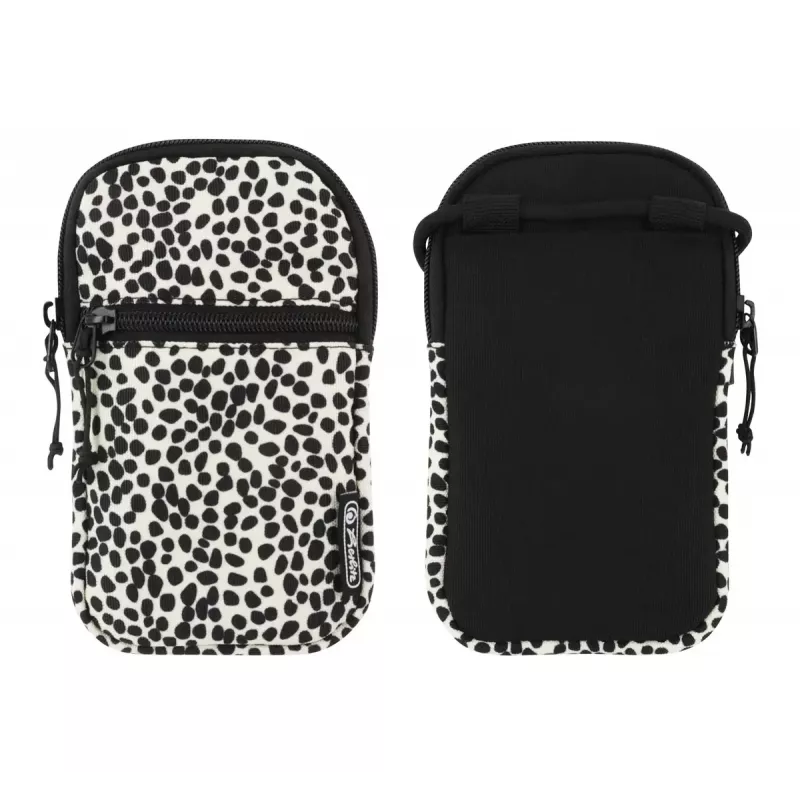 Tasche Herlitz Spotted Handyhülle Schwarz Weiß Universal