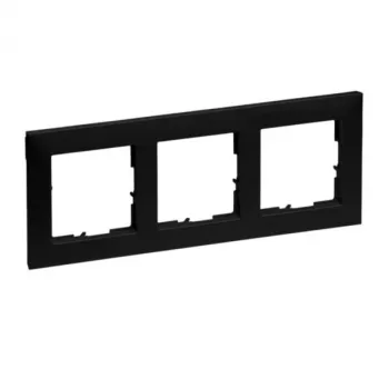 Legrand 765373 Abdeckplatte/Schalterabdeckung Schwarz
