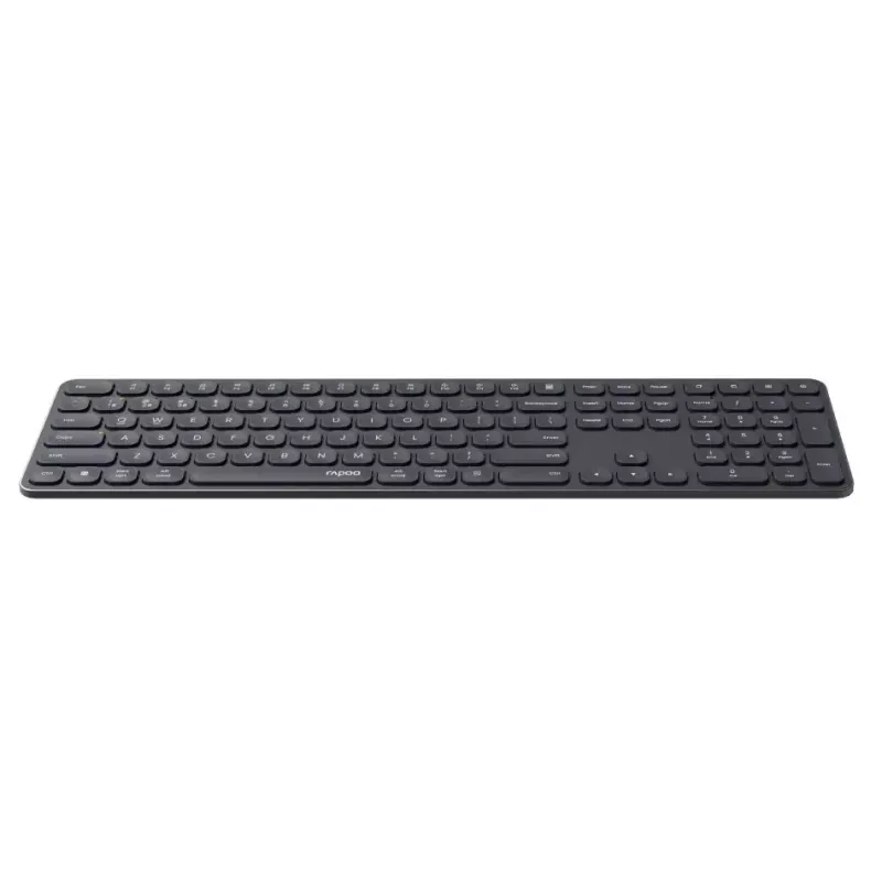 Bluetooth-Tastatur Rapoo 00228033 QWERTZ Deutsch Dunkelgrau Kabellos