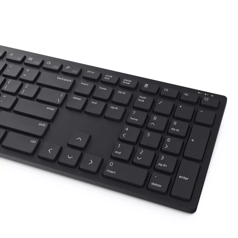 DELL KM5221W Tastatur Maus inklusive Büro RF Wireless US-Englisch Schwarz