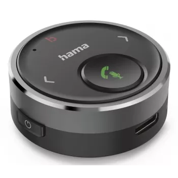Hama 00014173 Bluetooth-Musikempfänger 7 m Schwarz, Grau, Silber