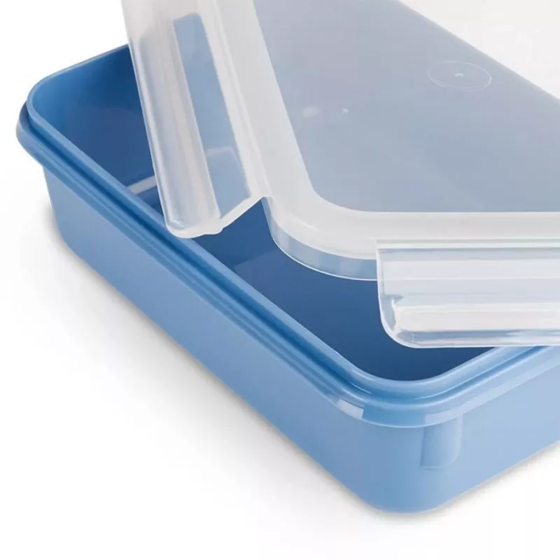 Vorratsdosen-Set EMSA Clip & Close Rechteckig Blau 4 Stück