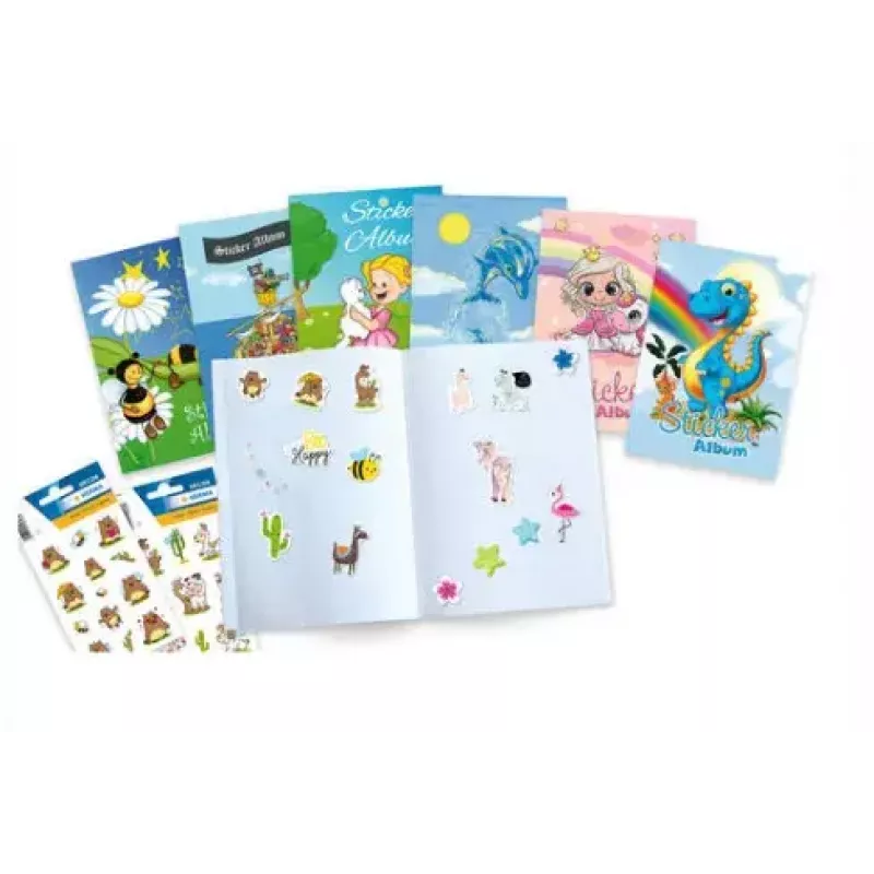 HERMA Unicorn Best Friends Sticker Album, A5, 16 Seiten