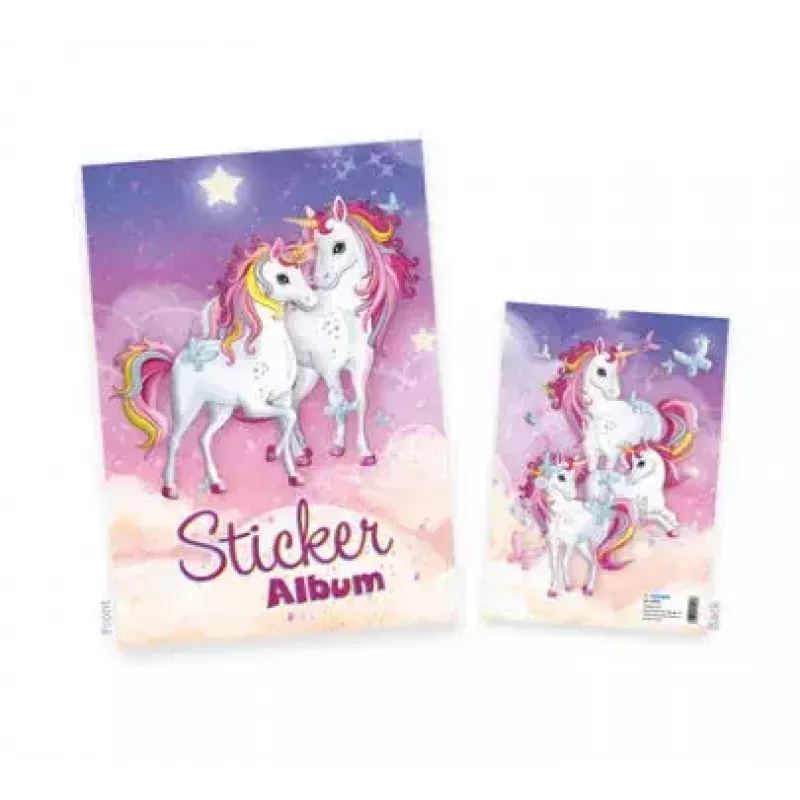 HERMA Unicorn Best Friends Sticker Album, A5, 16 Seiten