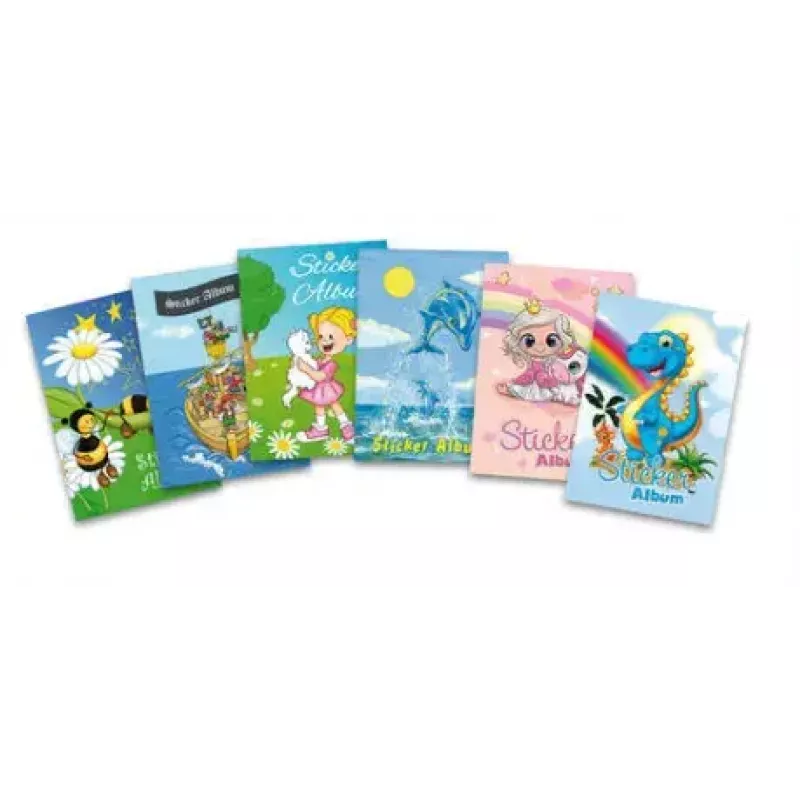 HERMA Unicorn Best Friends Sticker Album, A5, 16 Seiten