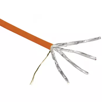 Hama 00020097 Netzwerkkabel Orange 10 m Cat7