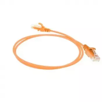 ACT Orange 5 Meter LSZH U/UTP CAT6 Datacenter Slimline Patchkabel rastnasenfrei mit RJ45-Steckern