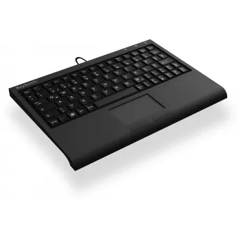 KeySonic ACK-3410 (IT) Tastatur kabelgebunden USB Italienisch Schwarz