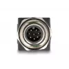 DeLOCK M12 Adapter A-kodiert 8-polig Stecker auf RJ45-Buchse gerade