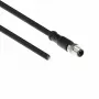 ACT Industrial 3,00 Meter Sensorkabel M8A 3-polig Stecker auf offenes Ende, Ultraflex Xtreme TPE-Kabel, geschirmt