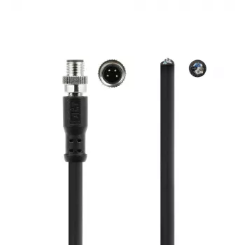 ACT Industrial 5,00 Meter Sensorkabel M8A 4-polig Stecker auf offenes Ende, Ultraflex Xtreme TPE Kabel, geschirmt