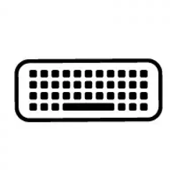 HP 805T2AA#ABF Kabellose Tastatur in voller Größe mit Chiclet-Tasten