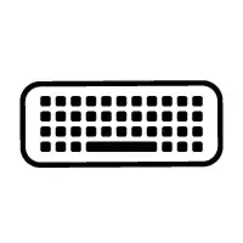 HP 805T2AA#ABF Kabellose Tastatur in voller Größe mit Chiclet-Tasten