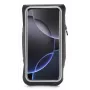 Hama 00019861 Sport-Armband-Handyhülle für Jogging, 6,5-6,9 Zoll, wasserabweisend, Schwarz