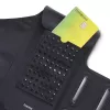 Hama 00019861 Sport-Armband-Handyhülle für Jogging, 6,5-6,9 Zoll, wasserabweisend, Schwarz