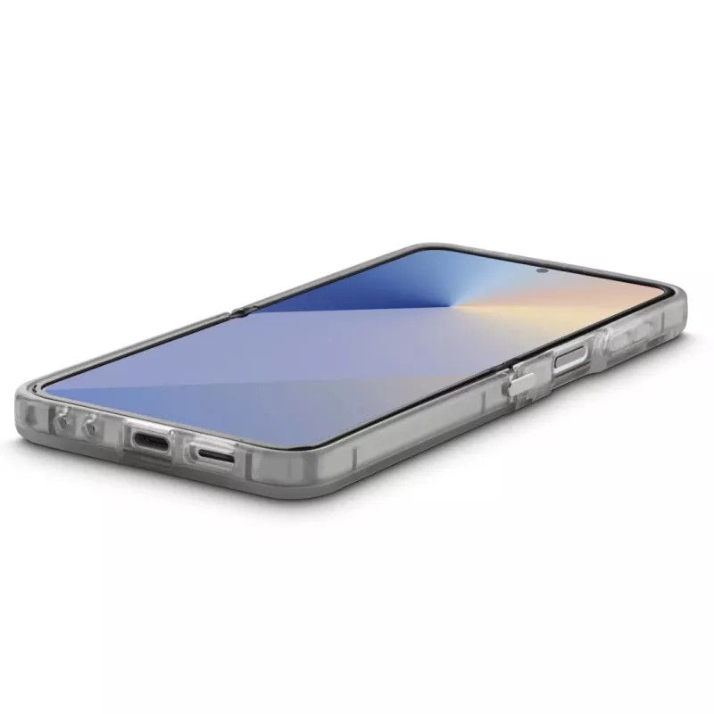 Hama 00039121 Always Clear Handyhülle für Samsung Galaxy Z Flip7, transparent