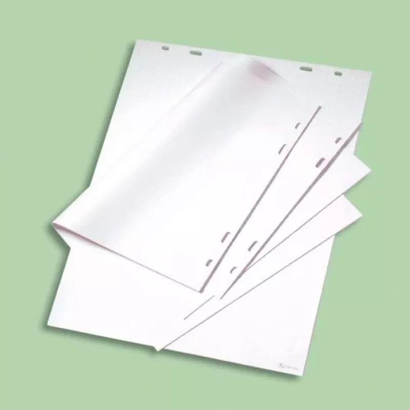 Nobo 34631170 Flipchart-Block, B1, 584 x 483 mm, blanko, 70 g/m², 40 Blatt, weiß