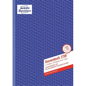Buchhaltungsformular/-buch A4 Avery 1756