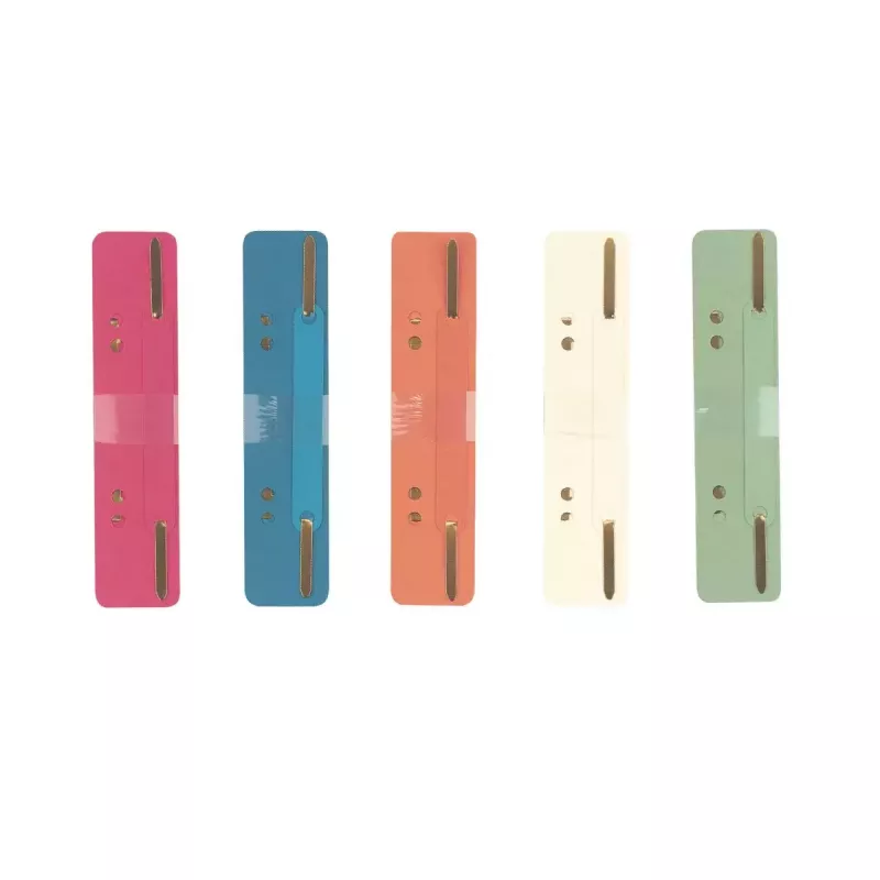 Herlitz Registrierstreifen 34 x 150 mm, Recyclingkarton, verschiedene Farben, 6 x 25 Stück