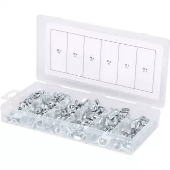 KS Tools 970.0470 Flügelmutter-Sortiment, 150 Stk.