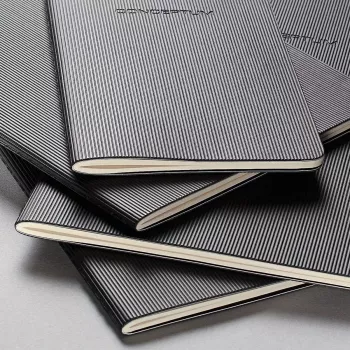 Schreibblock Sigel CONCEPTUM A5 64 Blatt Schwarz